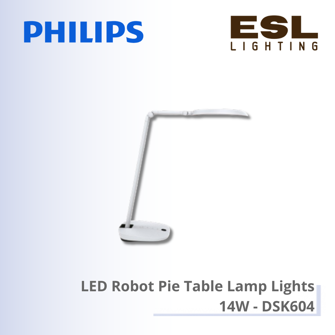 Philips LED Robot Pie Table Lamp Lights (Study Series) 14W - DSK604