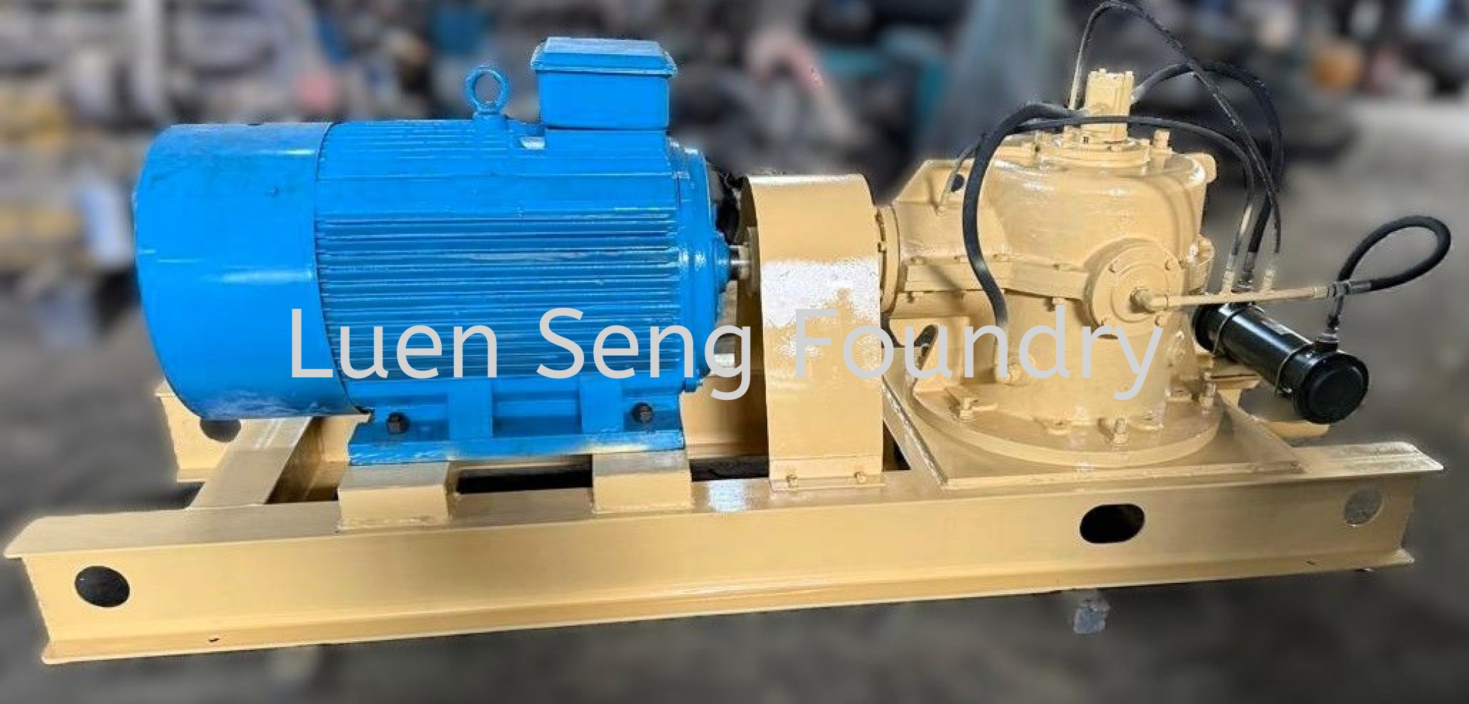 Motor with Sand Pump