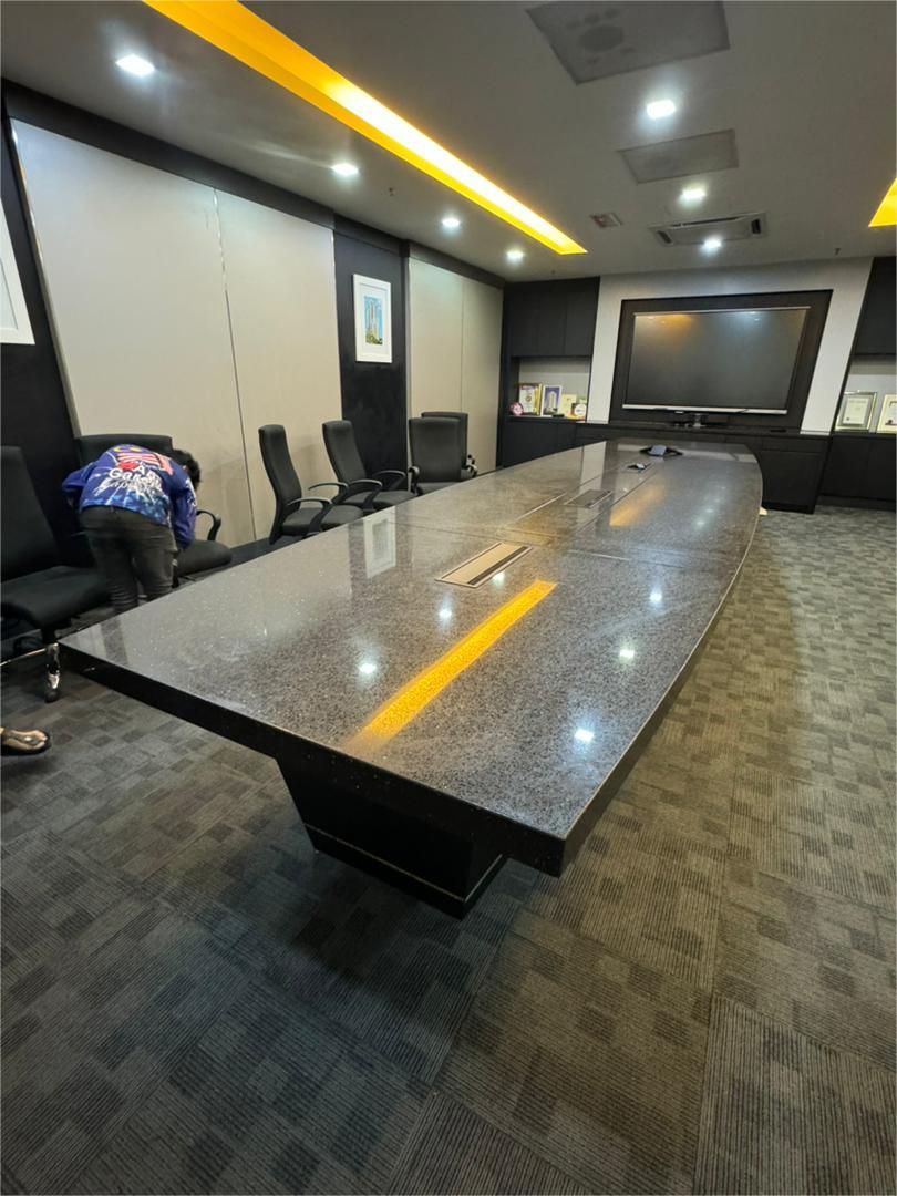 QUARTZ STONE MEETING TABLE | OFFICE AT KLANG | BUKIT TINGGI | BUKIT RAJA #888
