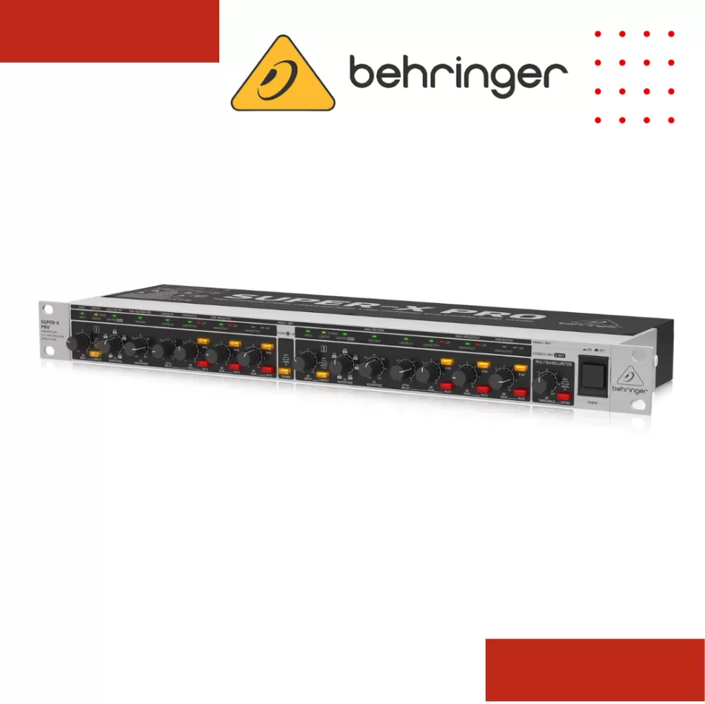 Behringer Super-X Pro CX3400 V2 2-/3-way Stereo, 4-way Mono Crossover
