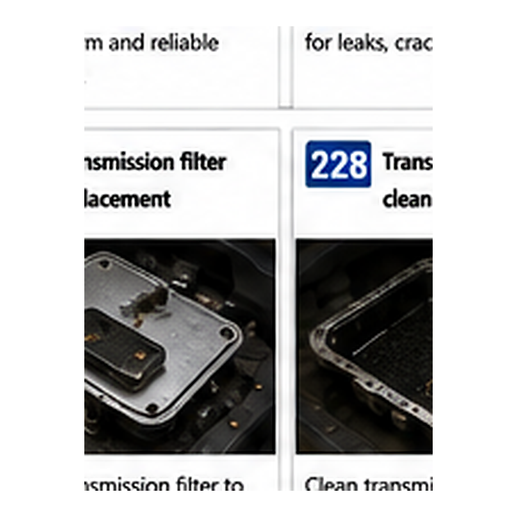 Transmission Filter Replacement