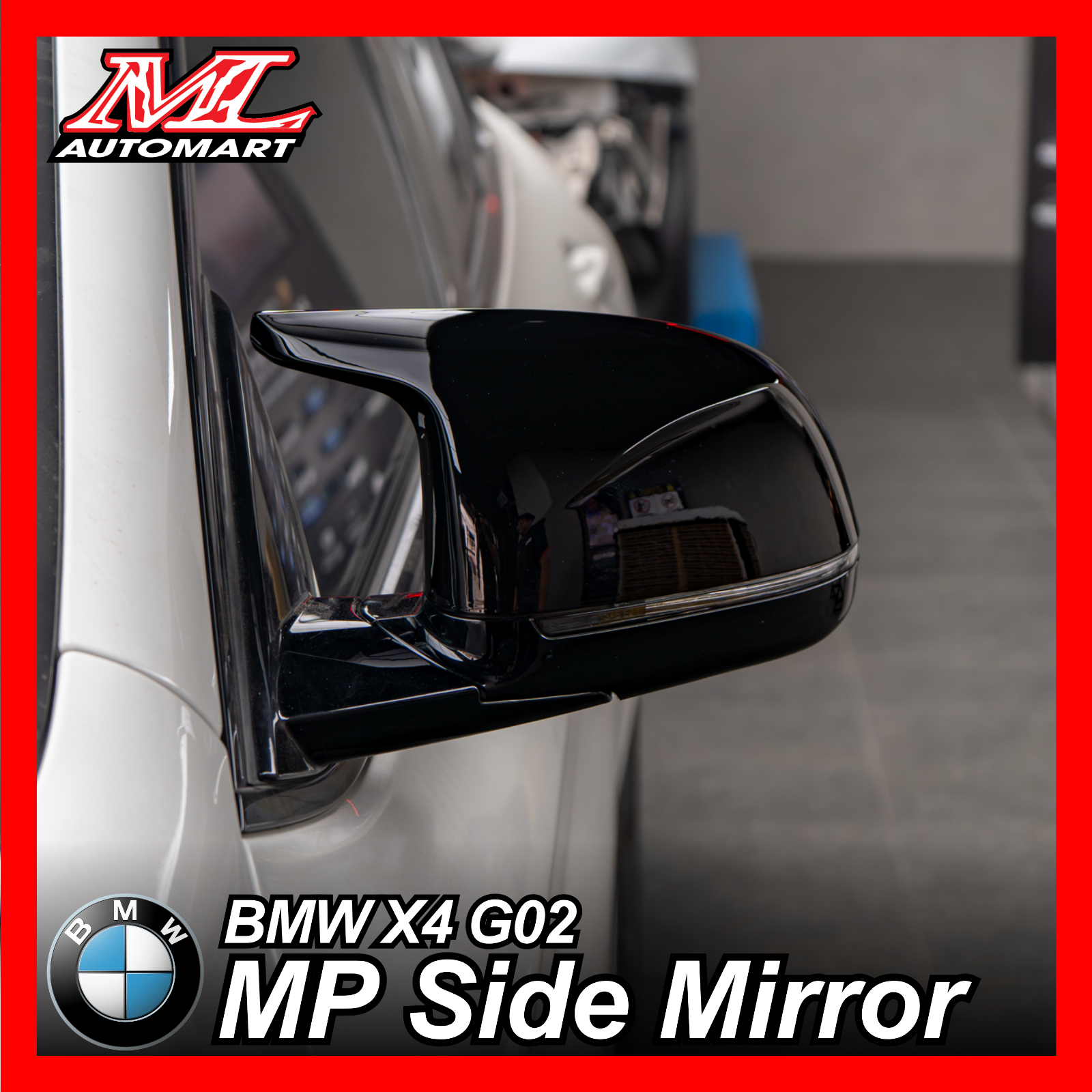BMW X4 G02 : M Performance Side Mirror