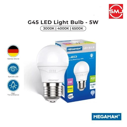 Megaman 5W 3000k Warm White LED Bulb