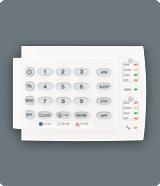 K10H 10-Zone LED Keypad (Horizontal)