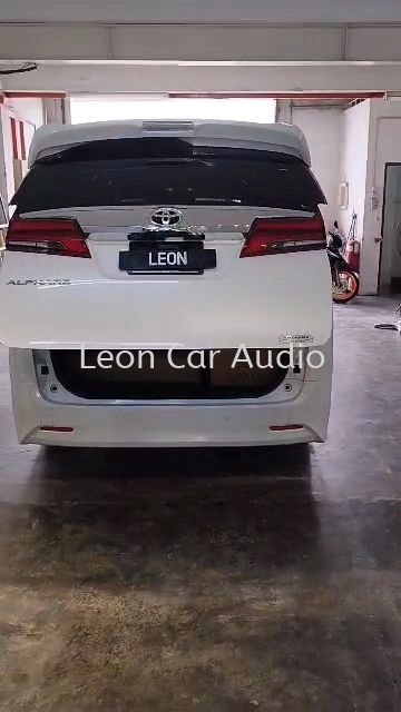 Toyota Vellfire Alphard agh30 OEM intelligence electric TailGate Lift power boot power Tail Gate lift system