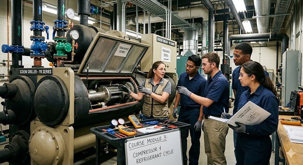 Screw chiller course