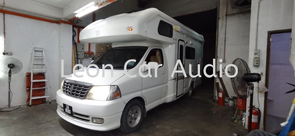 Leon Toyota camroad motorhome Caravan RV 4ch 1080P AHD 4G Mobile DVR Camera CCTV Realtime Video Recorder Remote