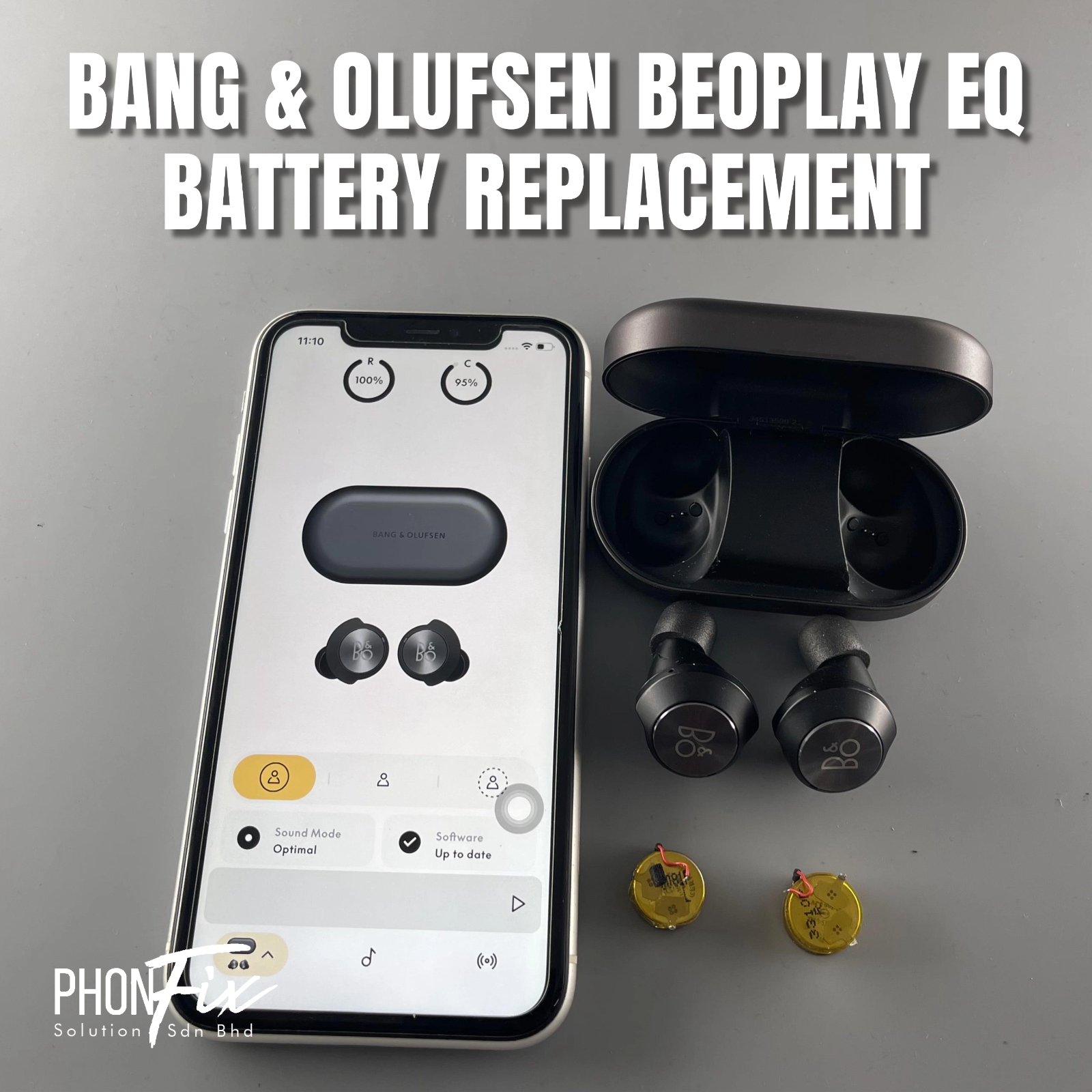 BANG & OLUFSEN BEOPLAY EQ BATTERY REPLACEMENT