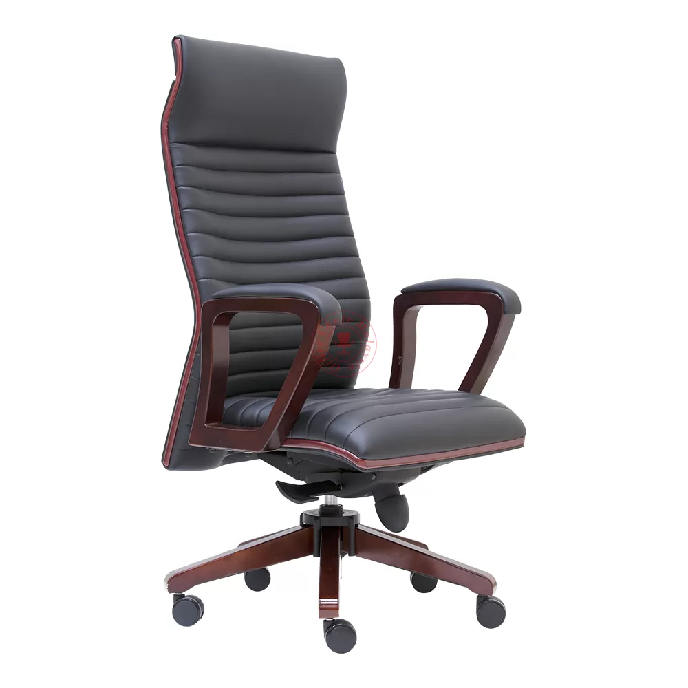 Gently Leather Chair / CEO Chair / Director Chair / Office Chair / Kerusi Office / Kerusi Pejabat