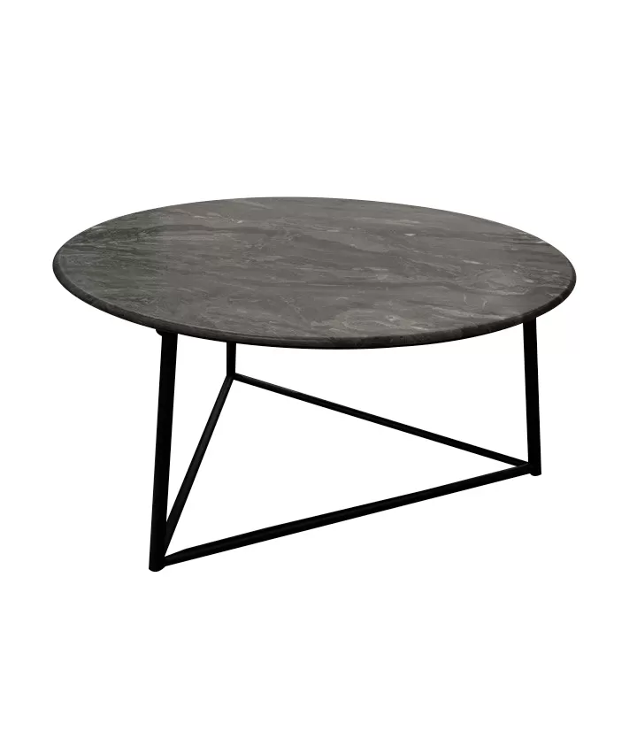 Moira Coffee Table (Grey Paladina) 80cm Dia