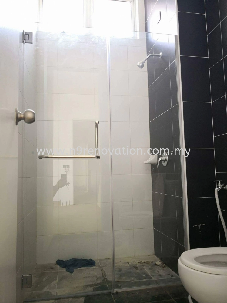 Shower Screen Tempered Glass