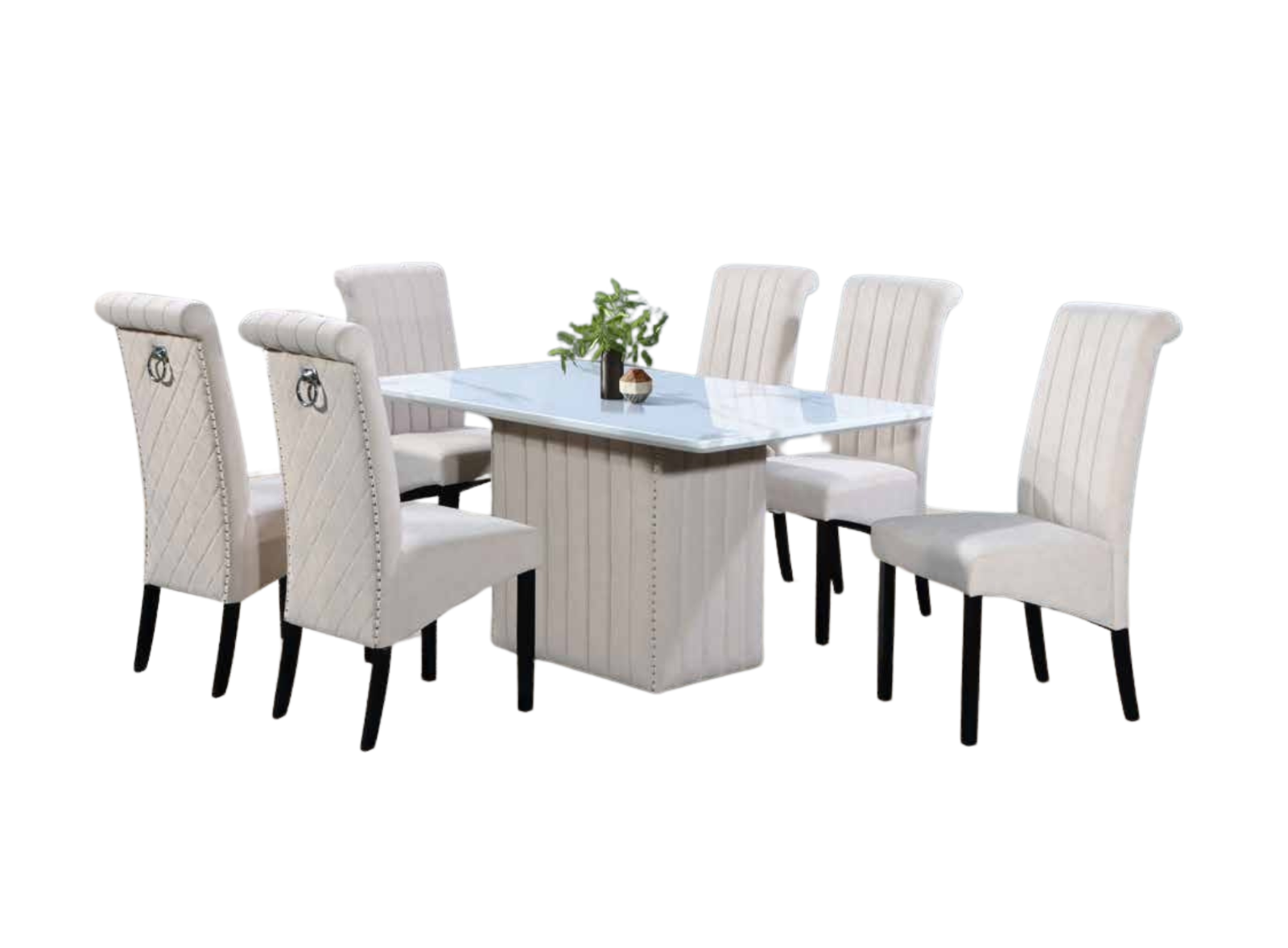 DINING SET (PLZ MT-393-K+107LEG)