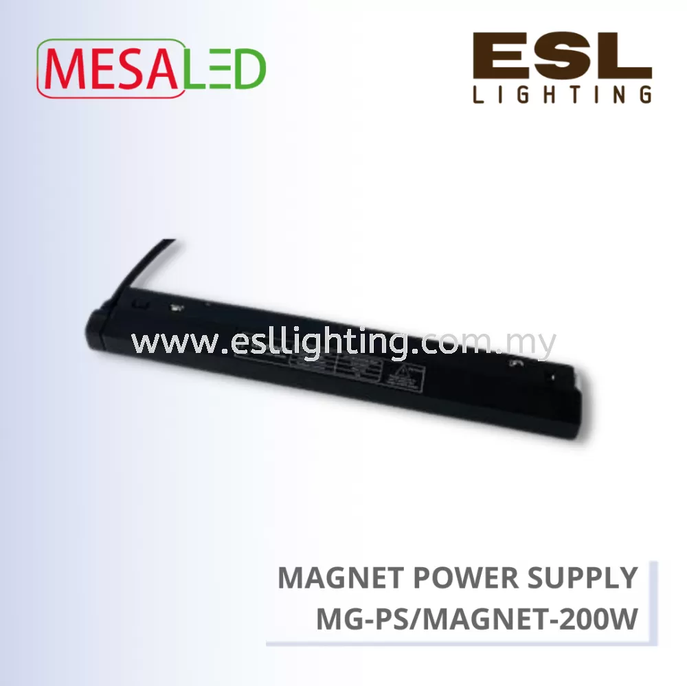 MESALED TRACK LIGHT - MAGNETIC POWER SUPPLY 200W - MG-PS/MAGNET-200W