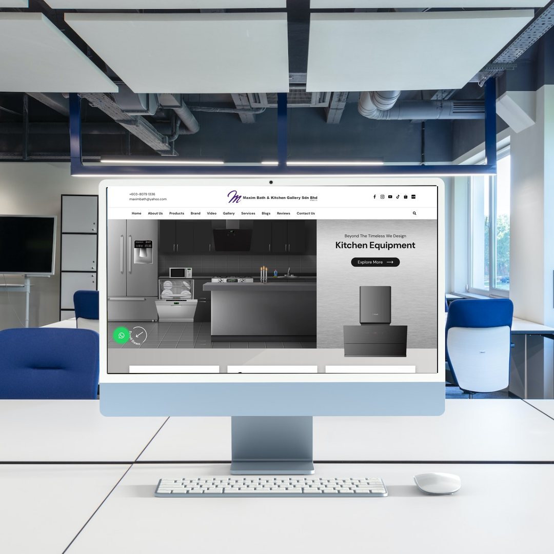 Bathroom & Toilet Accessories Supplier Website Design & SEO | Kuala Lumpur