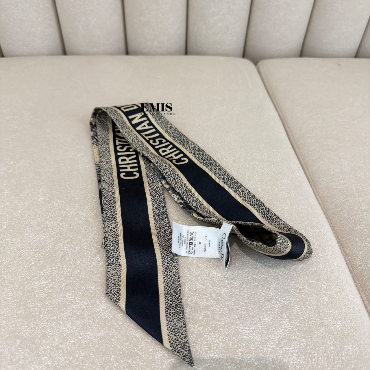 Dior Toile de Jouy Sauvage Mitzah Scarf- Preloved Luxury Scarf