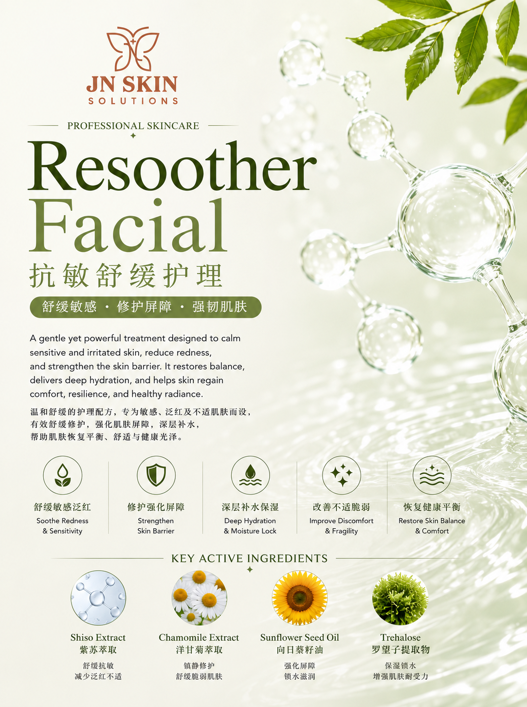 Resoother Facial Treatment