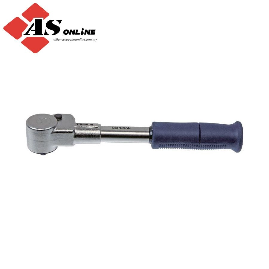 TOHNICHI QSPCA Ratchet Head Slip Type Preset Torque Wrench / Model: QSPCA6N