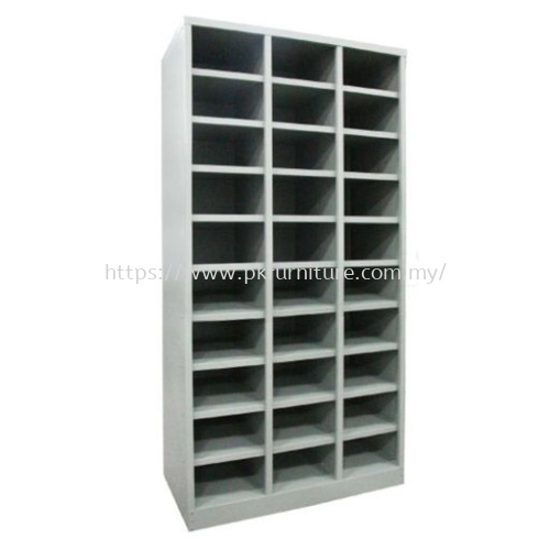 Steel Pigeon Hole - PK-MPH-10-18-G1 - 30 PIGEON HOLE CABINET 18 INCHES DEPTH