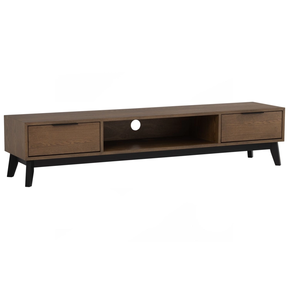 Malton TV Console (180cm L) Walnut