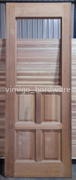 Wood Door  with Glass Design for Main Door Solid Wood Door Solid Door Office Door DG14