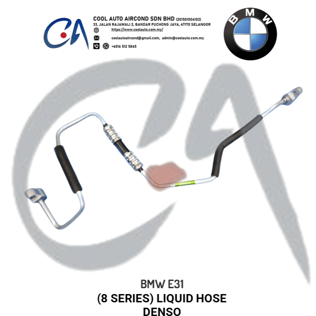 BMW E31 (8 SERIES) LIQUID HOSE DENSO