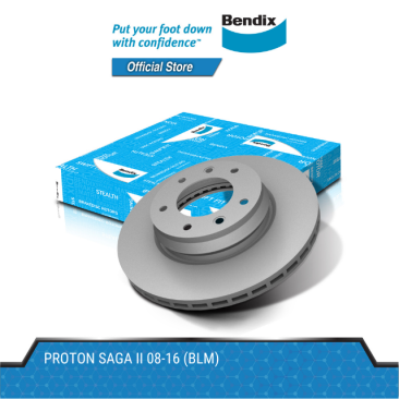 Bendix Front DISC ROTOR (1 SET)  Proton SAGA II 08-16 BLM (BR9551)