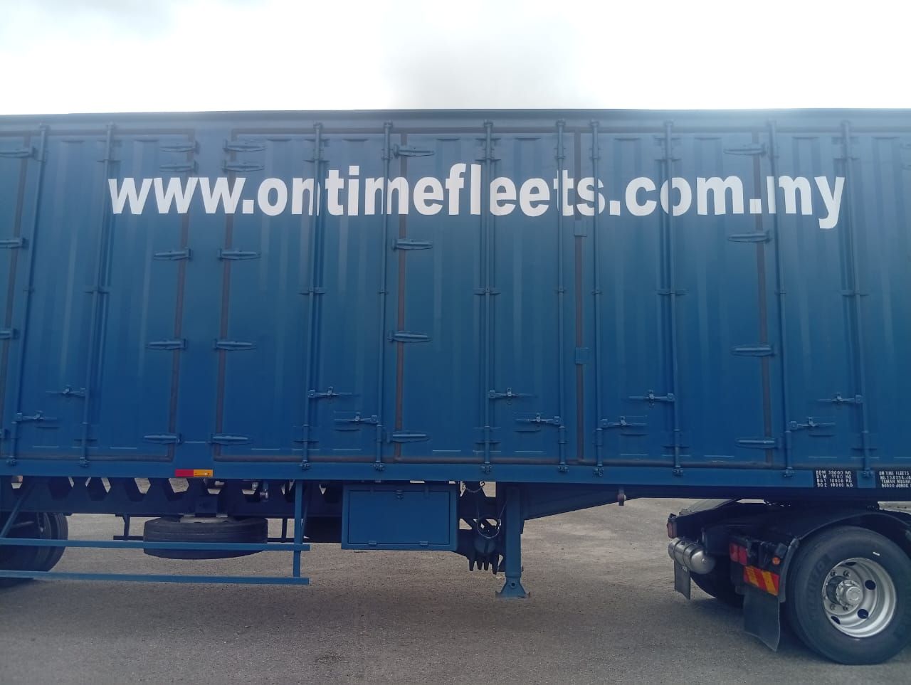 Lorry Van Sticker