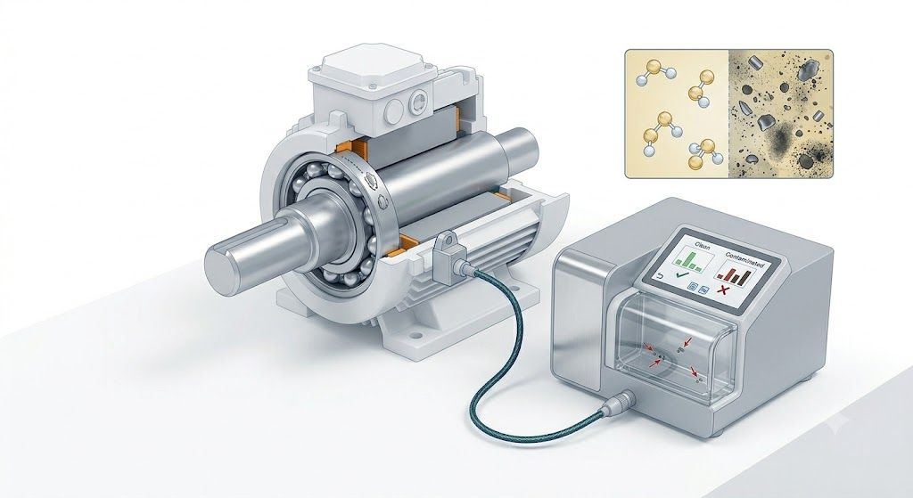 Bearing Lubricant Contamination Check