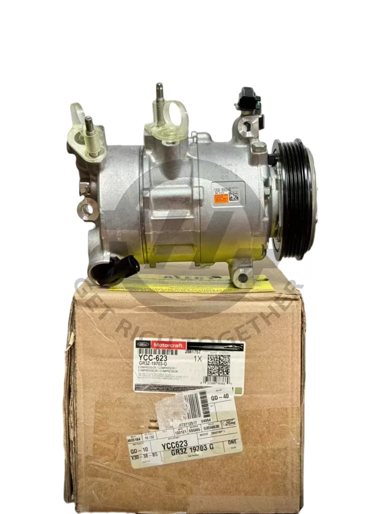 FORD MUSTANG 2.3T 2018 A/C COMPRESSOR OEM GR3Z-19703-G FR3Z-19703-A FR3Z-19703-D FR3Z-19703-F FR3Z-19703-M GR3Z-19703-B GR3Z-19703-C GR3Z-19703-DB YCC-377 YCC-400 YCC-413 YCC-434 YCC-553 YCC-623 FOR 2015-2023 FORD MUSTANG 2.3L L4 - Gas