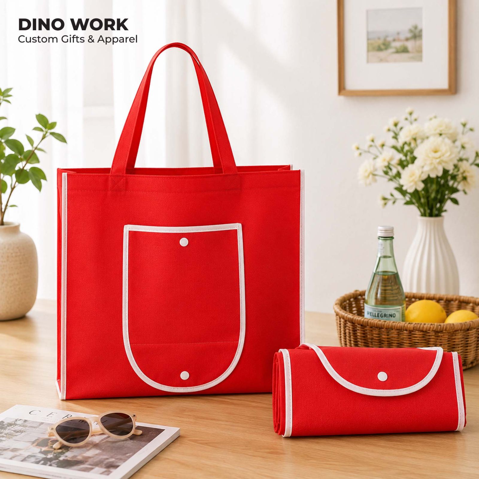 Foldable Non Woven Bag 0167 (Fully Stitched)