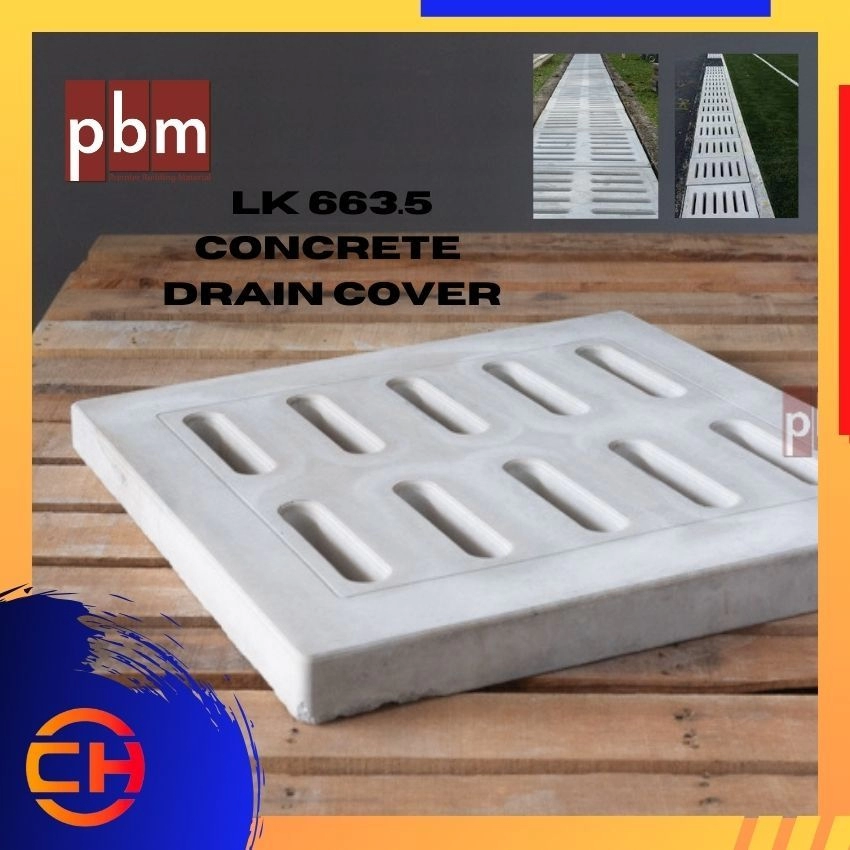 CONCRETE DRAIN COVER LK 663.5