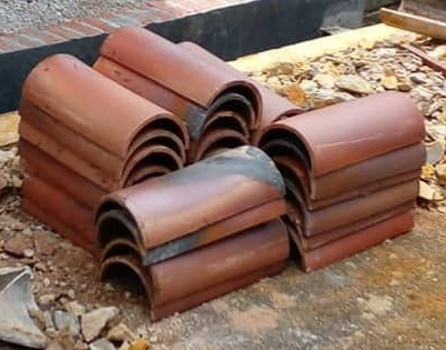 Half Round Glazed Drain