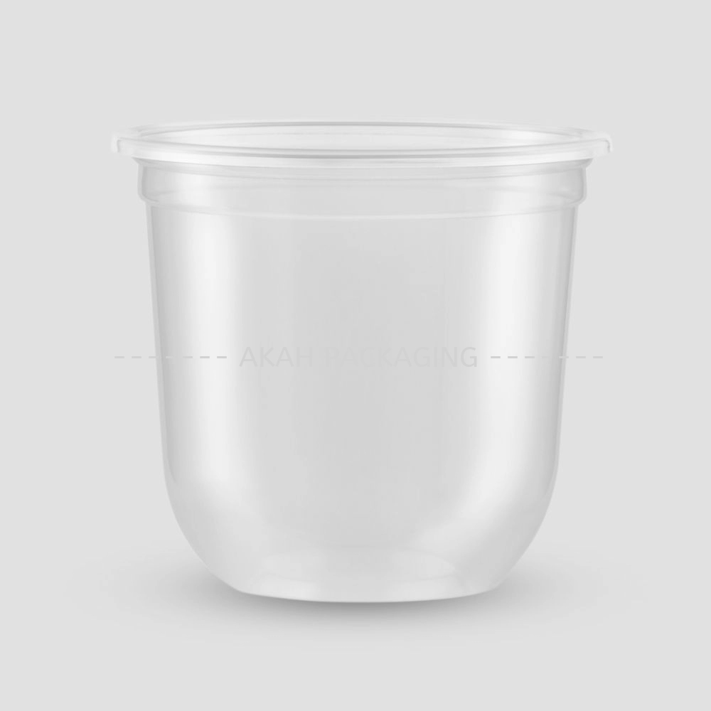 360 ml plastic cup 12 oz U shaped milk tea cold drinking plastic
