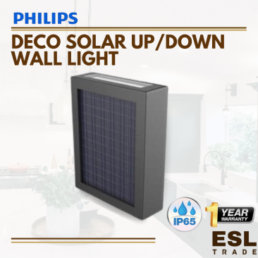 PHILIPS SOLAR LIGHTING Deco Solar Wall Up/Down - BWC050 LED1/730