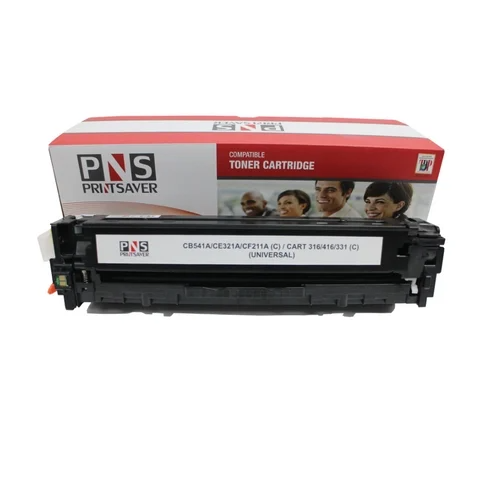 PRINTSAVER CB541A(125A)/CE321A(128A)/CF211X(1131X)/CF211A(131A)/CANON 316/416/331(Cyan) Toner Cartridge for HP