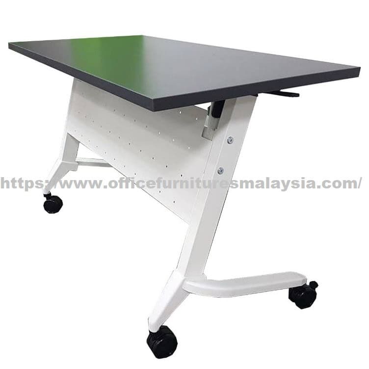 2 ft x 5 ft Modern Foldable Training Table with Castor OFC3083C