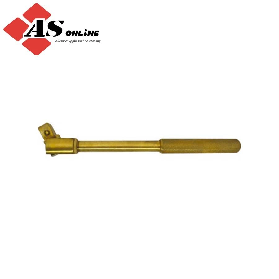 KENNEDY 1/2in. Square Drive Non-Sparking Socket Wrench, 250mm, Aluminium Bronze / Model: KEN5757100K