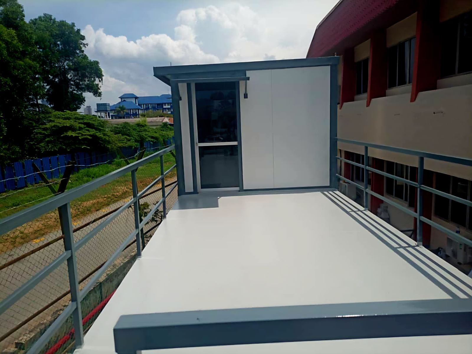 Balcony view - Cabin home - heavy duty deluxe - custom made project - Kuantan Pahang