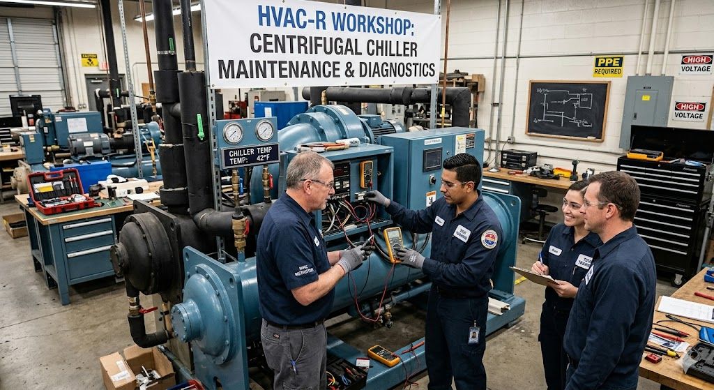 Centrifugal chiller workshop