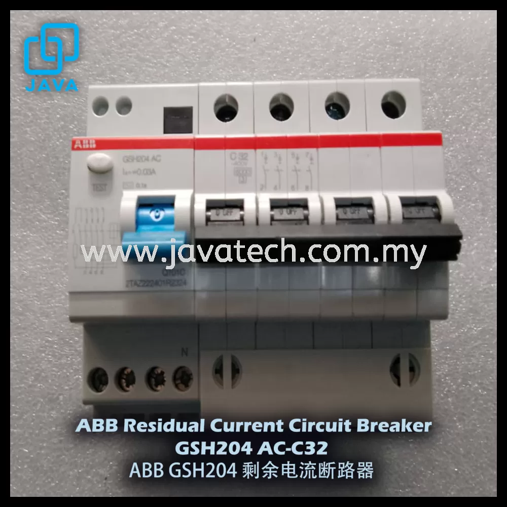 ABB GSH204 AC-C32 Residual Current Circuit Breaker