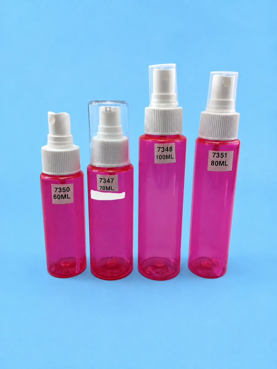 Set Spray & Pump Bottle :7350 & 7347 & 7351 & 7348