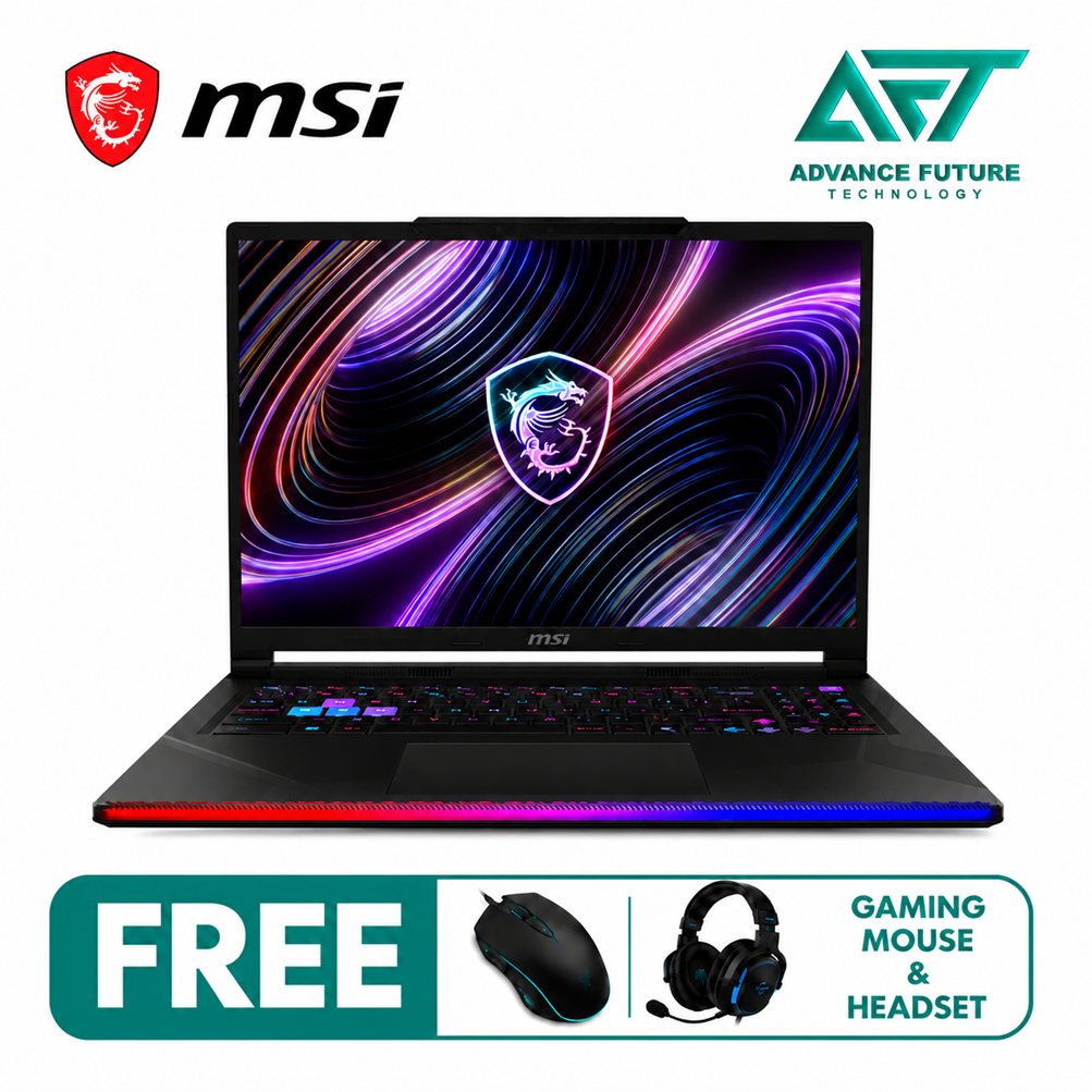 MSI Raider 16 Max HX B2WH-063MY 16'' QHD+ 240Hz Gaming Laptop Core Black ( Intel Core Ultra 7 251HX, 16GB, 1TB SSD, RTX5070Ti, W11 )