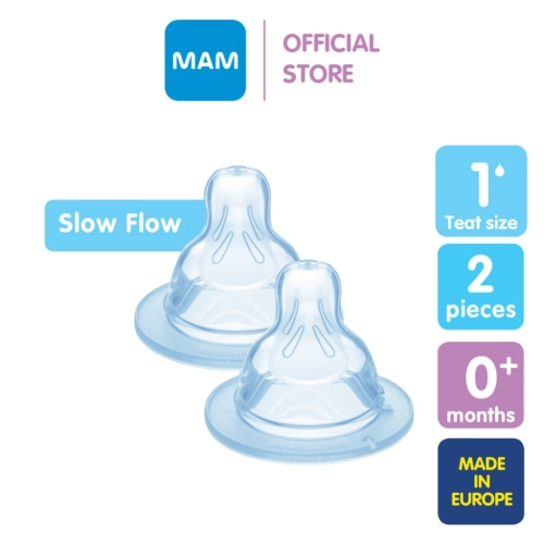 MAM Teats SkinSoft Silicone Nipples for Baby Bottles