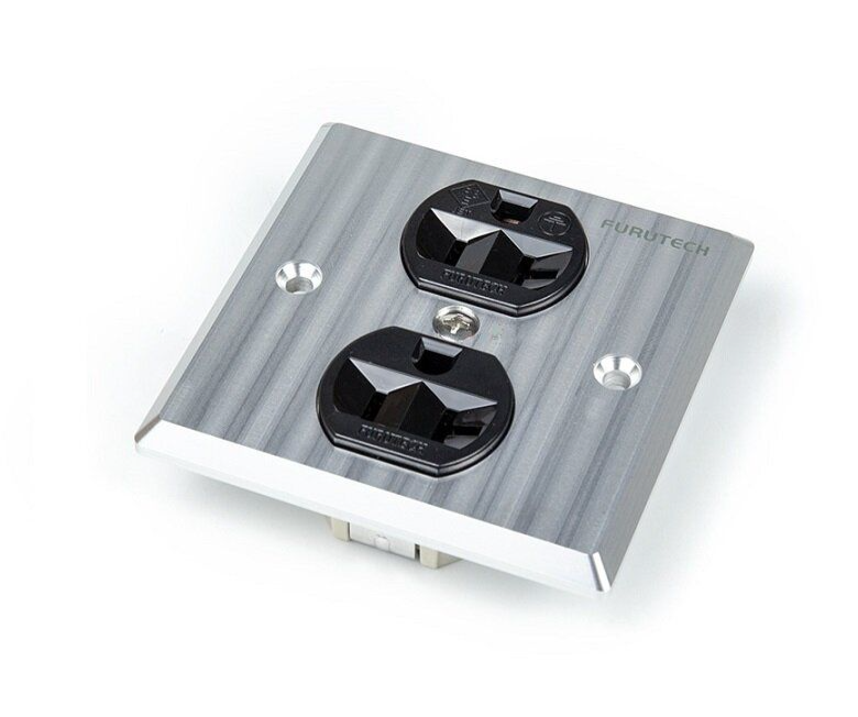 Furutech - Duplex Receptacle + Wall Plate - FPX(CU)-N1 + FP-BA-01-D