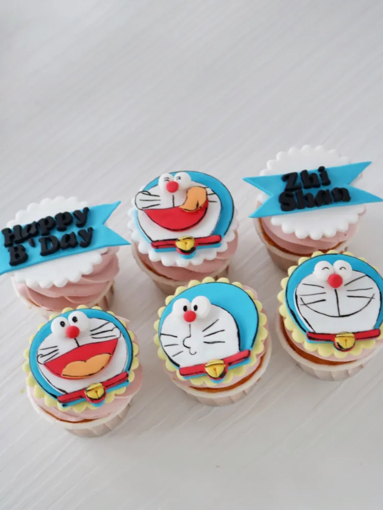 Doraemon Cupcake