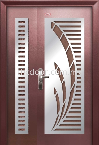 AP4-SS873 Security Door (Stainless Steel Grille)  