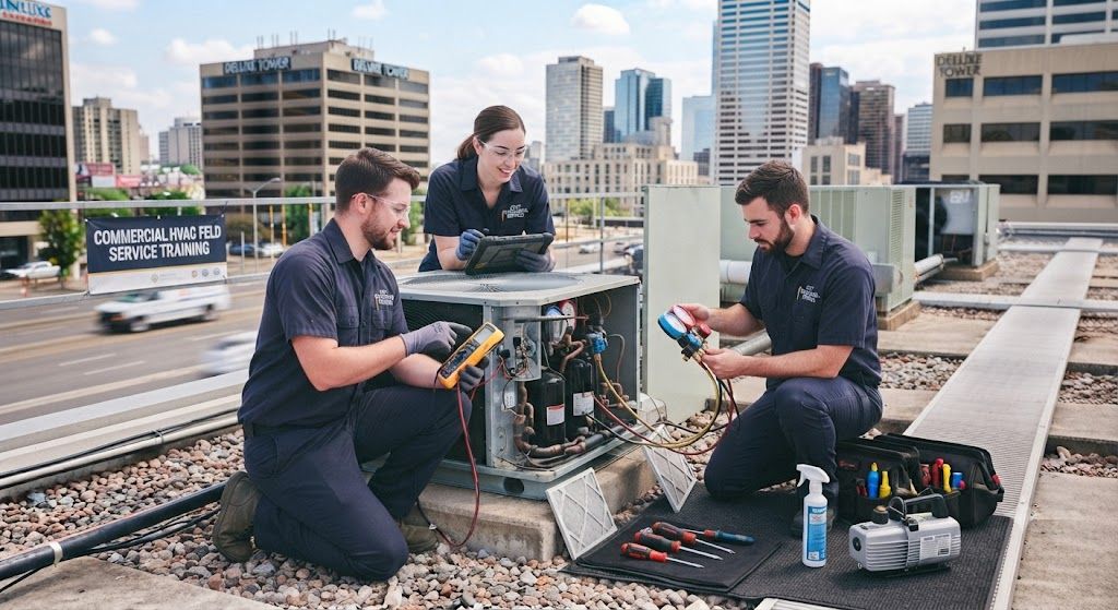 Commercial air conditioning troubleshooting service