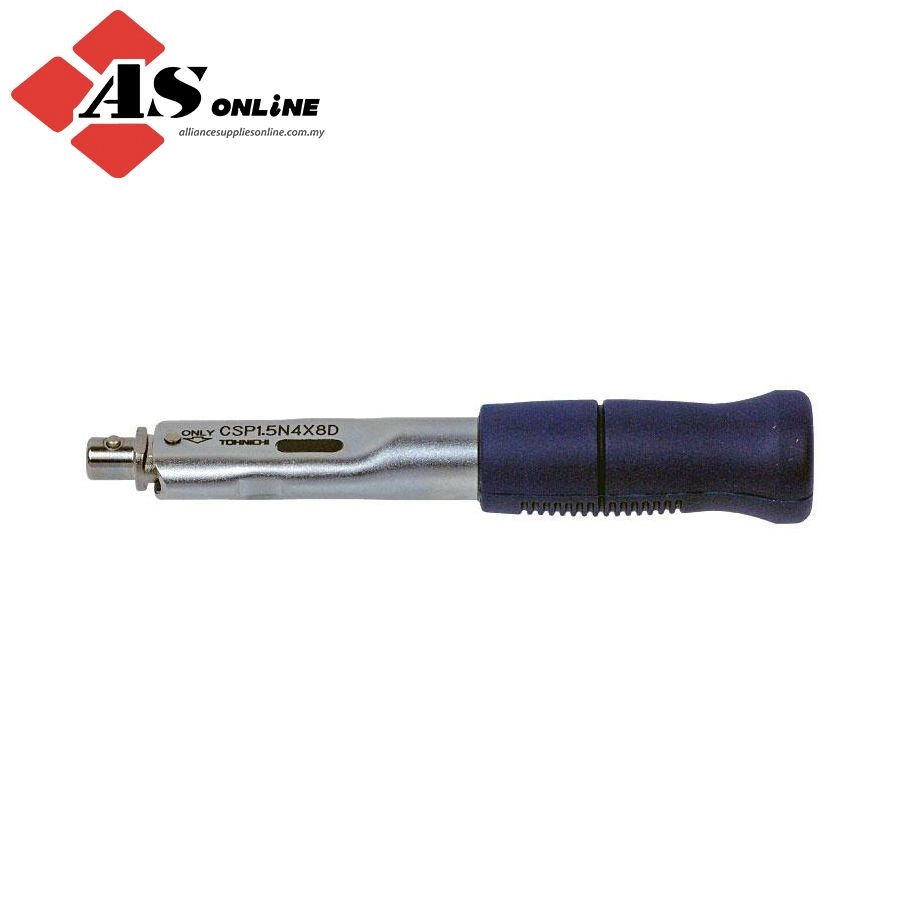 TOHNICHI CSP / CSP-MH Interchangeable Head Type Preset Torque Wrench / Model: CSP1.5N4X8D