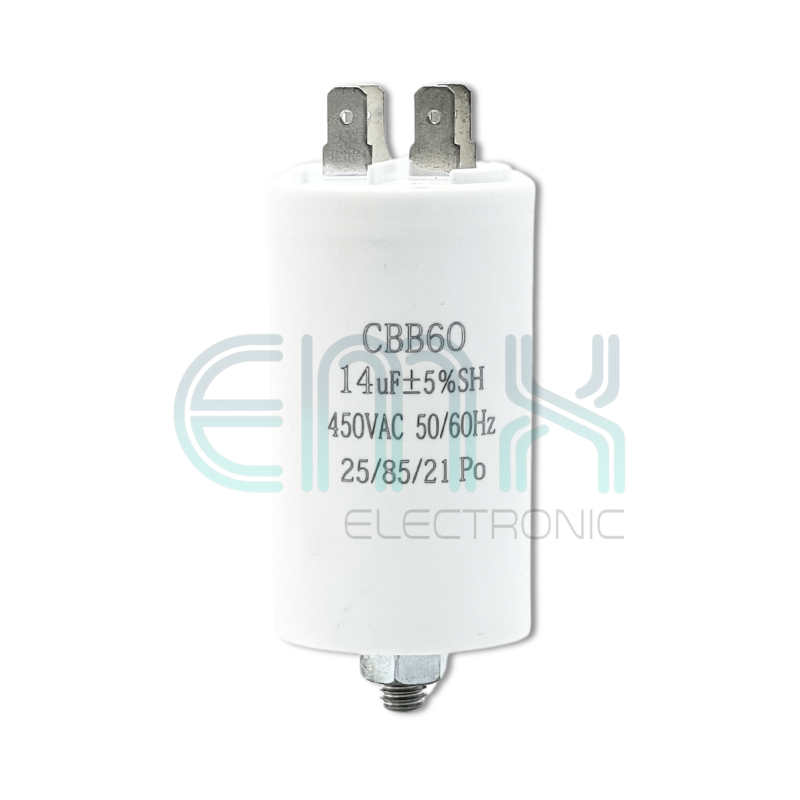 CBB60 14UF 450V Capacitor 4 Pin