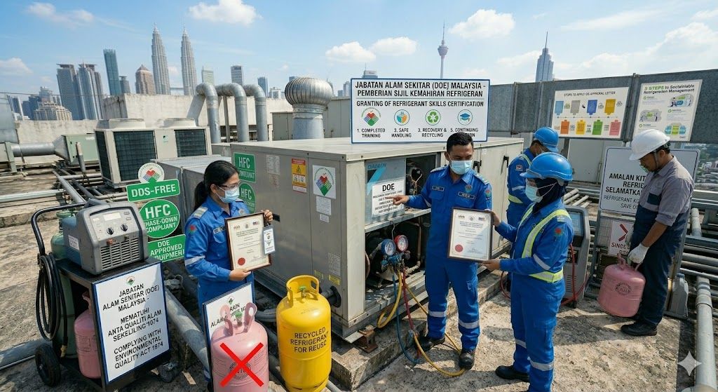 refrigerant handling skills certification Malaysia